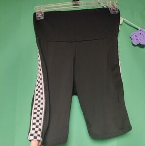 Soho Girls Black Athletic Bike Shorts Small
